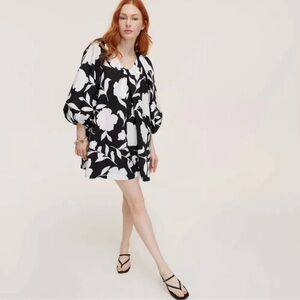 Kate spade x Target black & white floral dress